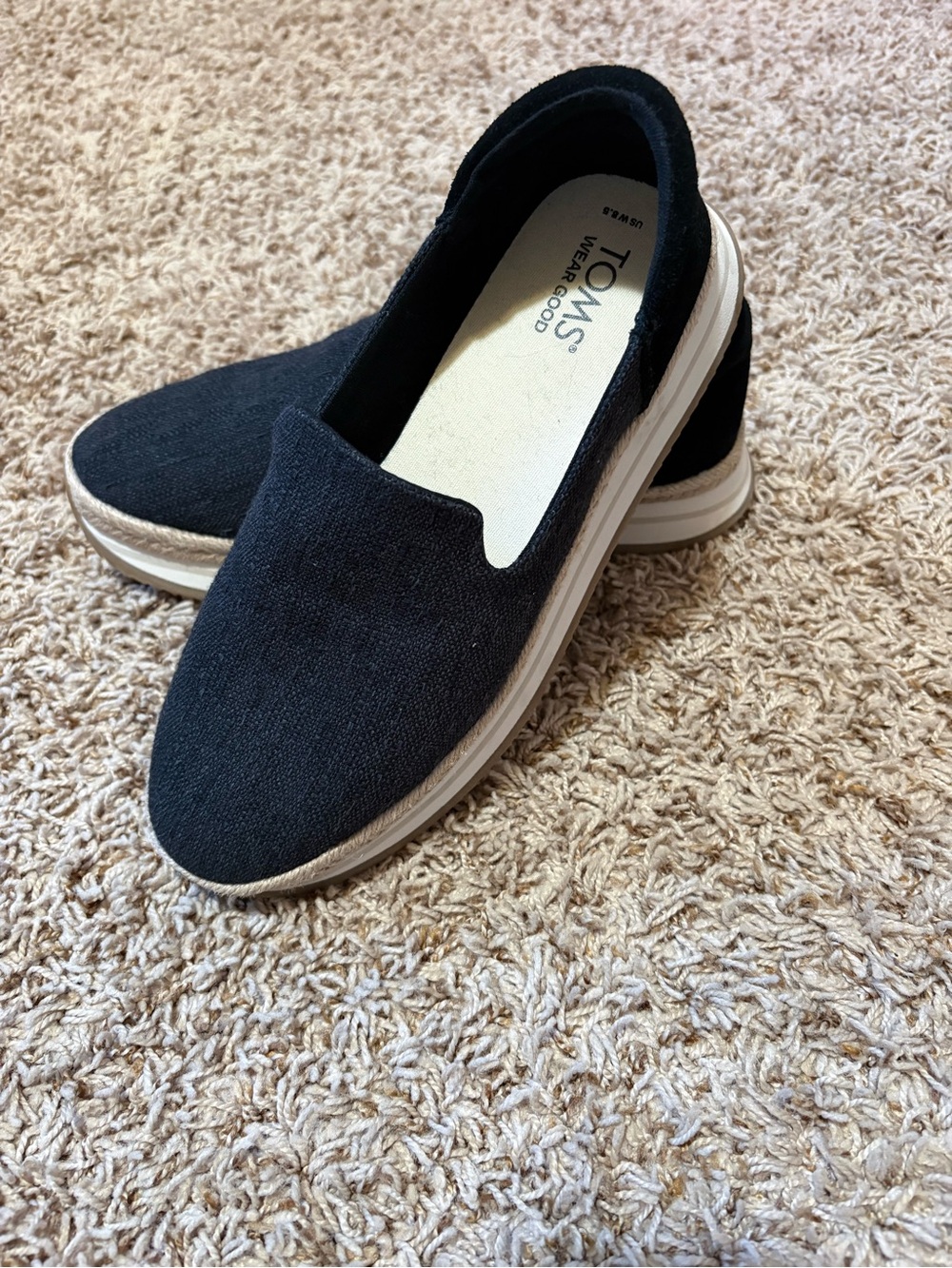 TOMS Jocelyn Slip On Espadrille Sneakers women’s size 8.5